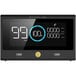 The black EcoFlow DELTA Pro remote control with white digital numbers on the display.