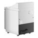 A large white Avantco VersaHub refrigerated prep table with black accents and wheels.