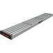 A long metal Little Giant aluminum plank with metal slats.