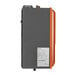 An orange and grey Intellihot I200 i Series tankless gas water heater.