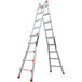 Two Little Giant aluminum ladders.