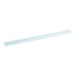 A white plastic strip with a long white metal bar handle.