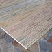 A close-up of the striped Couristan Cape Fayston runner rug.