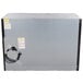 A black Beverage-Air back bar refrigerator with sliding glass doors.