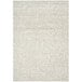 An Abani Arto Collection cream and beige area rug with a cheetah print pattern.