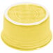 A yellow Fiesta ramekin with a white interior.