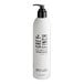 A white Grey + Finch DoveLok shampoo bottle with black text and a black lid.