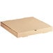 A close-up of a Choice Kraft cardboard pizza box.