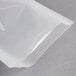 A close up of a clear ARY VacMaster vacuum packaging bag.