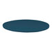 A Perfect Tables 42" round table top in blue.
