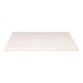 A Perfect Tables rectangular white table top with a white surface.