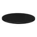 A Perfect Tables black circular table top with microtexture.