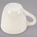 A white CAC china cup with a handle.