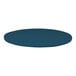 A Perfect Tables 24" round table top in Microtexture Pearl Blue.