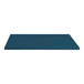 A blue rectangular Perfect Tables table top with a microtexture.