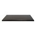 A rectangular hammertone copper table top on a white background.