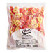 A bag of Trolli Gummy Peachie O's with red and yellow rings on a white background.