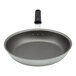 A 10-inch aluminum non-stick fry pan with a rivetless interior, PowerCoat2 coating, and a black silicone handle.