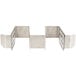 A white metal Nemco Divider for Ice Cream Dipper Wells with holes in it.