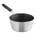 A Vollrath Wear-Ever aluminum sauce pan with a black handle.