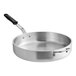 A Vollrath Wear-Ever aluminum saute pan with a black handle.