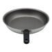 A 12-inch aluminum non-stick fry pan with a rivetless interior, PowerCoat2 coating, and a black silicone handle.