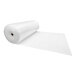 A roll of Lavex small bubble wrap with white perforated plastic 