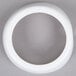 A white circular Tablecraft salad dressing dispenser collar.