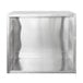 A stainless steel Halifax Custom Type 2 Exhaust Hood on a white surface.