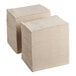 A stack of beige Dixie paper napkins.