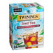 A box of Twinings Unsweetened Black Iced Tea K-Cup Pods.