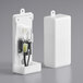 A white rectangular light cover for Main Street Equipment refrigerators.