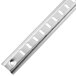 A Main Street Equipment metal pilaster with holes.