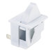A white Main Street Equipment door switch with a white cover.