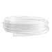 A long length of white plastic tubing.