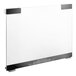 The inner glass door for a Moffat E22M3 Series convection oven with a black frame.