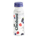 A case of Chobani mixed berry Greek yogurt drinks with a white bottle and blue cap.