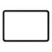 A black rectangle with white text on a white background.