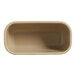 An American Metalcraft rectangular melamine bowl in beige.