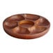 A Town wooden 6-compartment Pu Pu platter.