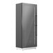 A black Enofrigo wine refrigerator with glass doors.