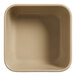 An American Metalcraft square beige melamine bowl.