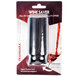 A black Franmara wine saver vacuum pump bottle stopper in packaging.