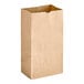 A brown ChoiceHD natural kraft paper bag.