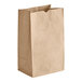 A brown paper bag.