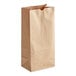 A case of 400 ChoiceHD heavy-duty brown paper bags with handles.