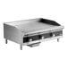 A Vollrath stainless steel countertop griddle with manual controls.