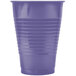 Creative Converting 28115071 12 oz. Purple Plastic Cup - 240/Case
