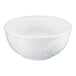 A Cal-Mil white melamine bowl.