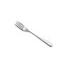 A close-up of a Hepp Carlton stainless steel dessert fork.